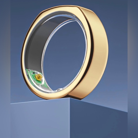 Oura Ring Gen 4 Gold/ Dore Sz. 13 - Picture 7 of 11